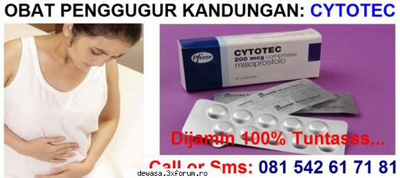 cara kandungan: cytotec obat penggugur harus menaruh 4 pil 200mg cytotec (total 800mg) di bawah